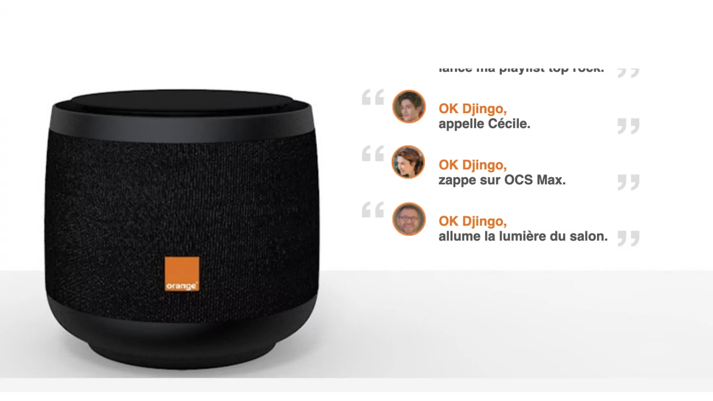 Djingo, the Orange voice assistant