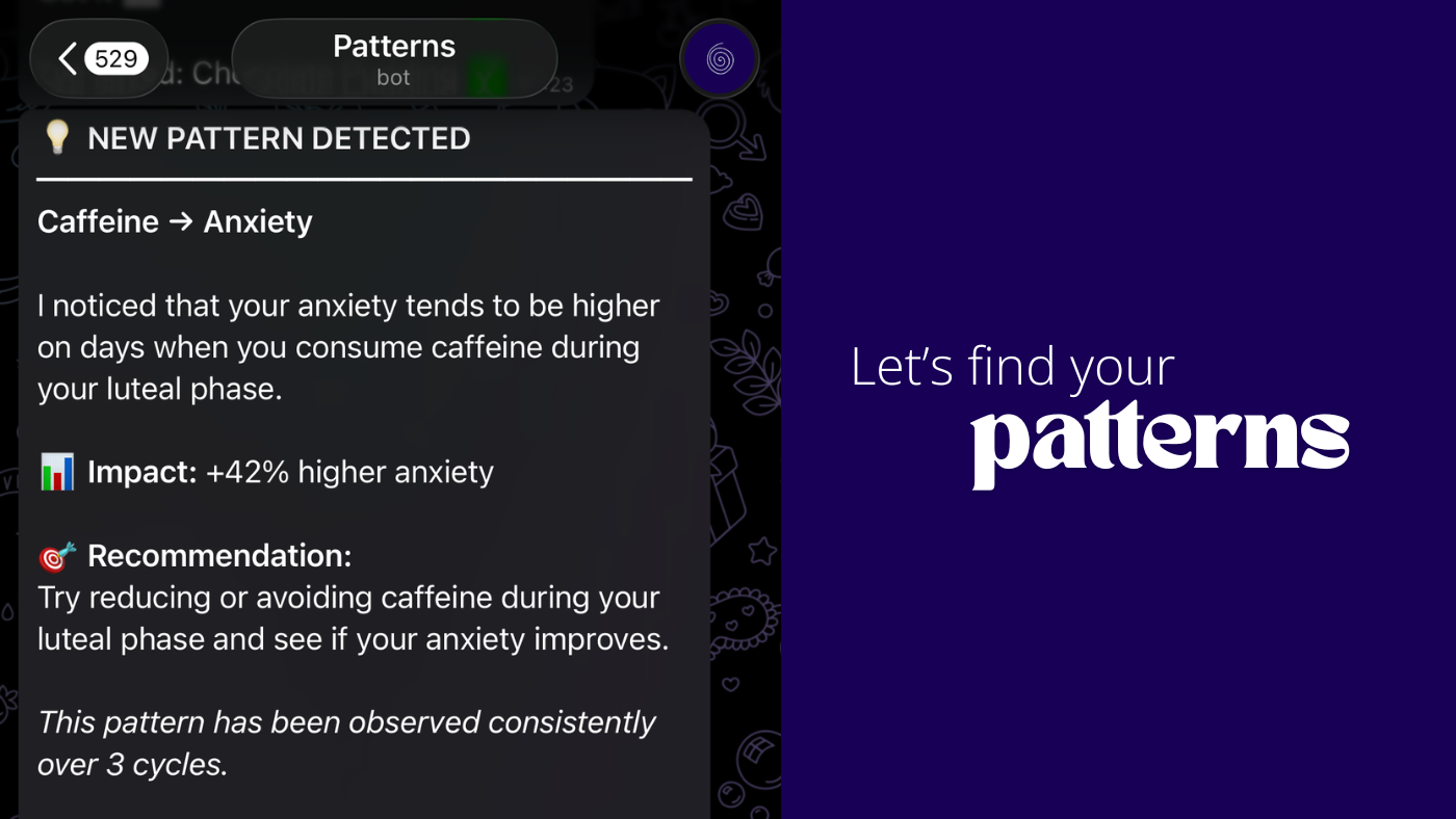 Patterns: a Telegram chatbot for tracking cyclical mood symptoms